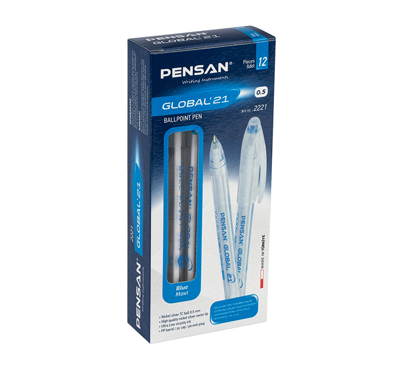 Pensan - Ручка шариковая GLOBAL