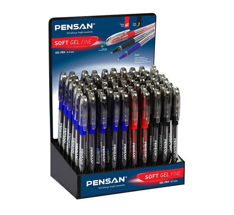 Pensan - Ручка гелевая SOFT GEL FINE