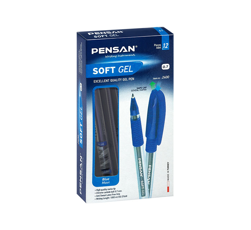 Pensan - Ручка гелевая SOFT GEL