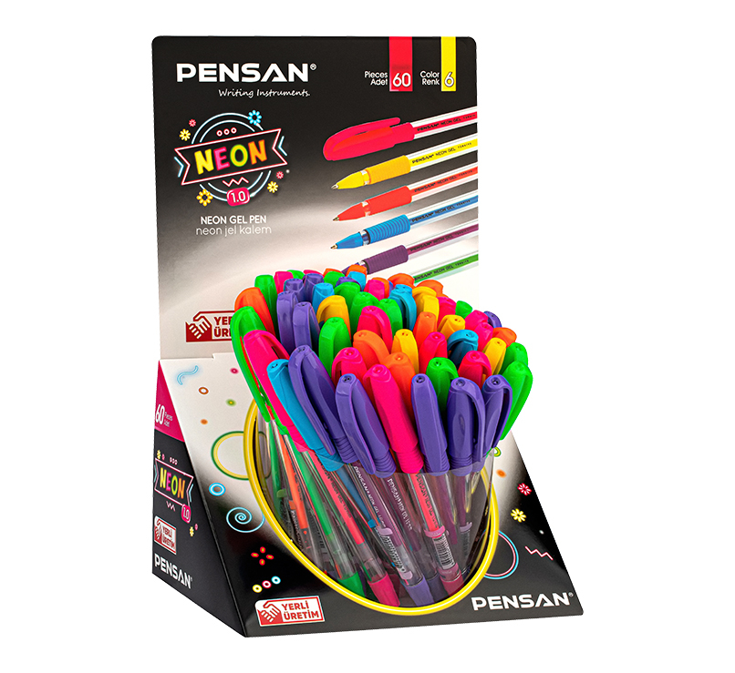 Набор ручек гелевых "NEON" GEL PEN