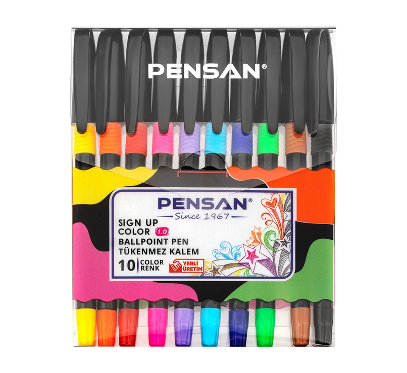 Ручка шариковая SING UP COLOR
